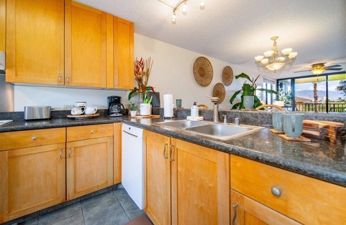 Kihei Condo | Kamaole Sands #4-301 Partial View, Full A/C, Fitness Center, Close to Beach!