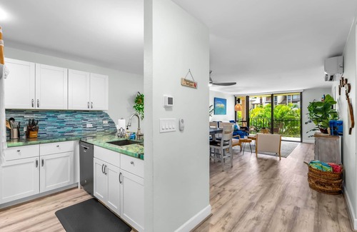 Kihei Condo | Kamaole Sands #9-205 Central A/C, Luxe Upgrades Short Walk to Beach & Pool!