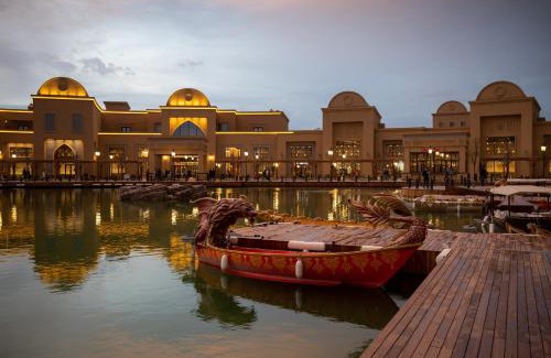 Turkestan Hotel | KARAVANSARAY Turkistan Harbour Hotel -FLYING THEATRE ACCESS