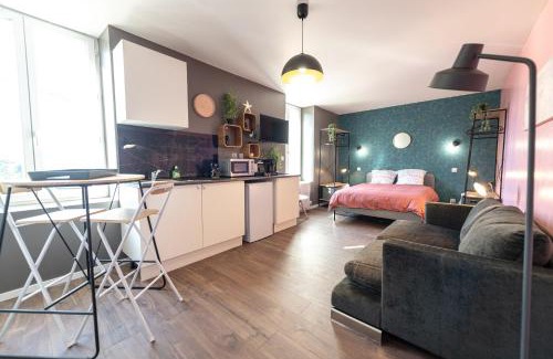Rive-de-Gier Apartment | KASA LOUNGE - Climatisation - Au calme