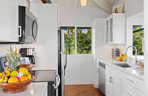 Poipu House | Kauai Bay House, Ocean Front, AC