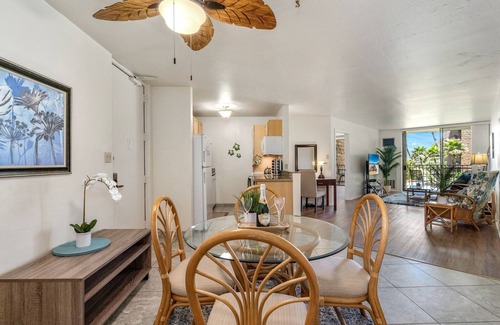 Kihei Condo | Kauhale Makai #222 2nd Floor1B/1Ba Ocean View A/C Near Pool!