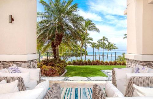 Montage Kapalua Bay Apartment | KBM Resorts FREE CAR Oceanfront Anuenue At Montage Kapalua Bay 3-Bedroom Condo with Daily Housekeeping Spa