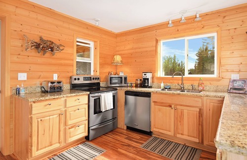 Sterling Cabin | Kenai River Waterfront Cabin - Over 350 feet of private shoreline fishing.