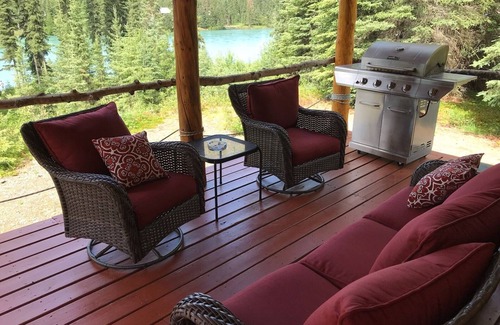Sterling Cabin | Kenai River Waterfront Cabin - Over 350 feet of private shoreline fishing.