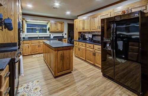 Sevierville House | Kenny's Mountain Hideaway w/Hot Tub, Arcade, Fireplace, Views, & 11 King Beds