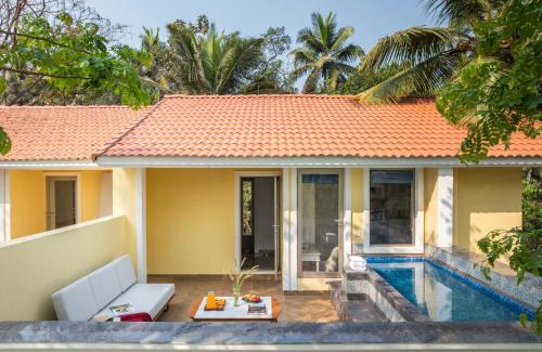 Uttorda Villa | Kensho Hibiscus 3-BHK Villa With Common Pool, Plunge Pool & Lift Near Popular Beaches
