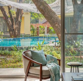 Uttorda Villa | Kensho Hibiscus 3-BHK Villa With Common Pool, Plunge Pool & Lift Near Popular Beaches