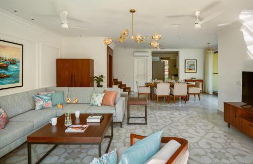 Uttorda Villa | Kensho Hibiscus 3-BHK Villa With Common Pool, Plunge Pool & Lift Near Popular Beaches