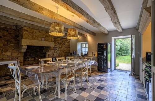 Pluvigner House | KERJOSEPH charming longère near Auray, Carnac and Erdeven, heated swimming pool