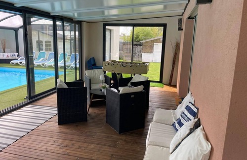 Erdeven Other | KEROMER LARGE VILLA WITH CAPACITY FOR 30 PEOPLE WITH LARGE SWIMMING POOL AND GARDEN