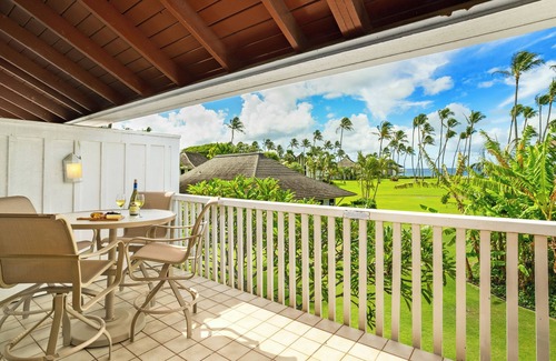 Poipu Condo | Kiahuna 163 ~ Beautiful Ocean View ~ Poipu Beach Rental ~ Great Location ~ AC
