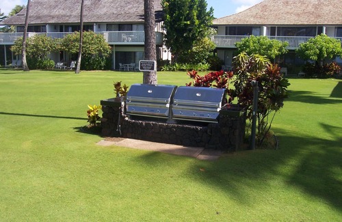 Poipu Condo | Kiahuna Plantation 2 Bedroom PARTIAL OCEAN VIEW. Luxury Decor, Corner Unit