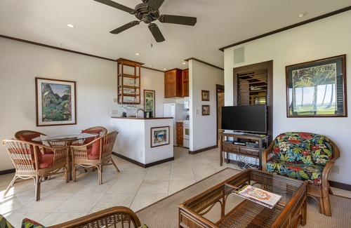 Poipu Condo | Kiahuna Plantation #21 - Prime Ocean View; Ground Floor; Beautifully Renovated