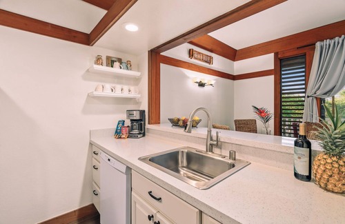 Poipu Condo | Kiahuna Plantation Renovated 1br, Private Lanai, AC 411