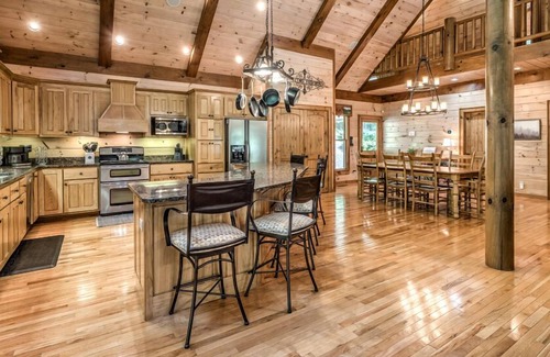 Cherry Log Cabin | Kick Aska Lodge - Pet Friendly | Hot Tub | Family Friendly | Game Room