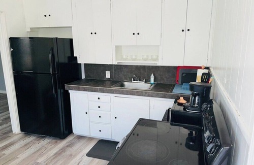 Odessa House | Kick back and relax in this calm, stylish space.