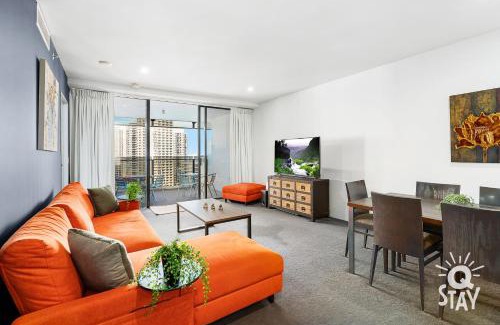 Surfers Paradise Apartment | KIDS STAY FREE in OCEAN View 1 Bedroom SPA Apartment at Circle on Cavill - Q STAY