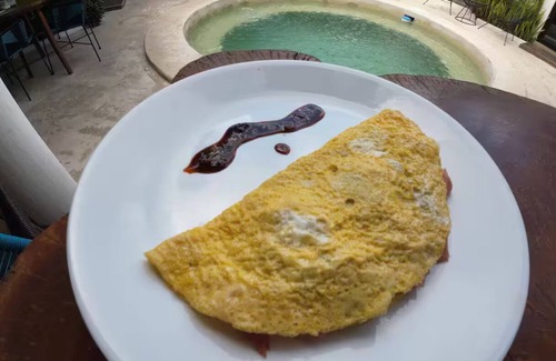 Bacalar Bed & Breakfast | King with Terrace with futon + Breakfast - Bacalar