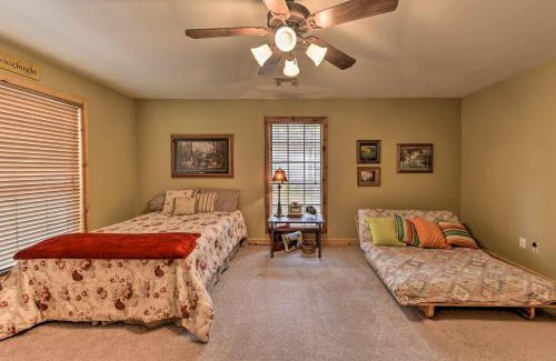 Kingston House | Kingston House with Fire Pit, Short Walk to Lake!