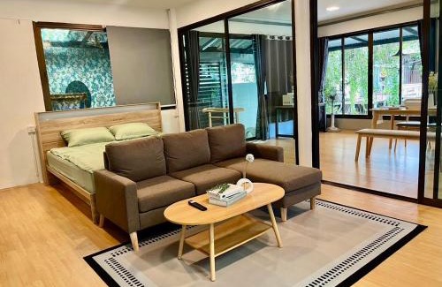 Rat Burana Ski Chalet | Kirin Riverside Homestay with AC, WiFi in Bangkok