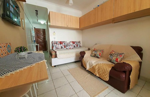 Boqueirao Apartment | Kitnet frente praia Boqueirao
