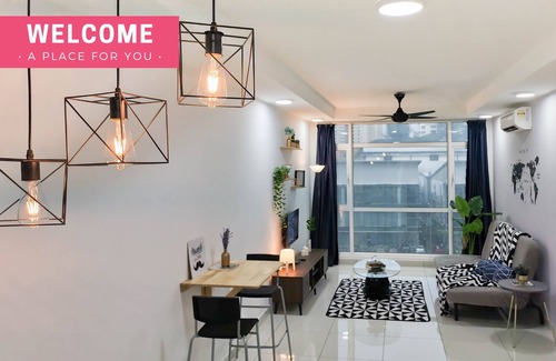 Kuala Lumpur House | KL 3 Bedroom Cozy Suite Near Bukit Jalil & Kuchai Lama