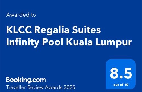 Chow Kit Apartment | KLCC Regalia Suites Infinity Pool Kuala Lumpur