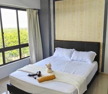 Klebang Kechil Apartment | Klebang GX Homestay City & Partial Seaview P0805 with Youtube, TV Games & Toys