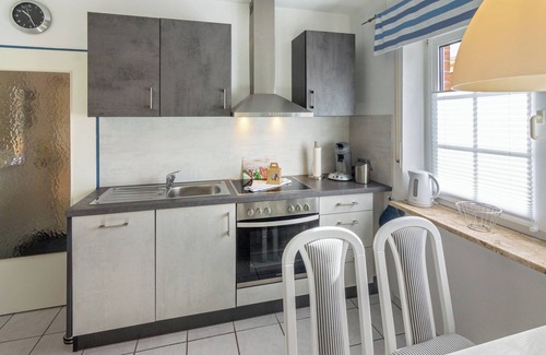 Westeraccumersiel Apartment | Kleine Möwe: Cozy vacation accommodation in Dornumersiel for max. 2 persons