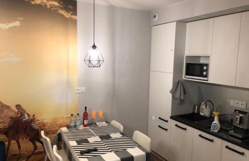 Kielce Apartment | Klimatyzowany Apartament EGIPT z sauną i miejscem parkingowym