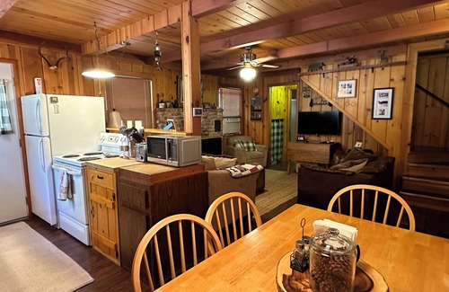 Mi-Wuk Village Cabin | Knotty Pine Old Time Cabin - Family built in 1955 - Central Heat - Lg Deck - A/C