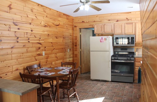 Spruce Cabin | Knotty Pine Retreat at Hubbard Lake with private deeded lake access steps away
