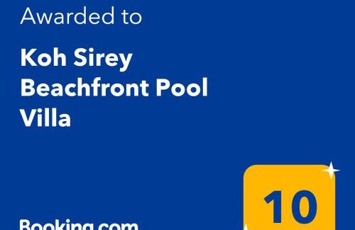 Siray House | Koh Sirey Beachfront Pool Villa