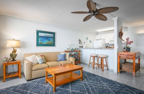 Historic Kailua Village Condo | Kona Reef A-24 - True Oceanfront Condo