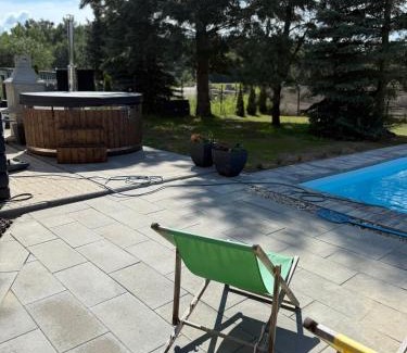Faszcze House | Koniec Świata dom 84m2 z balią i basenem na wyłączność