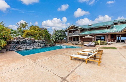Maili House | Konishiki Beachhouse Estate: Luxury 6BR Oceanfront Home w/Private Pool, Beach A