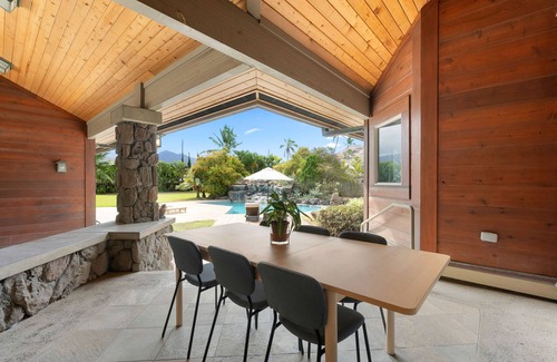 Maili House | Konishiki Beachhouse: Luxury 4BR Oceanfront Home w/Private Pool, Beach Access