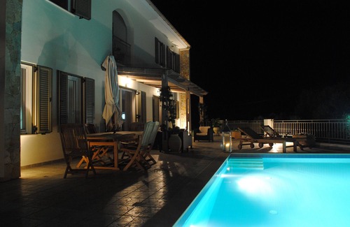 Korianna Villa | Korianna (near Spartia): Luxury boutique villa with incredible views
