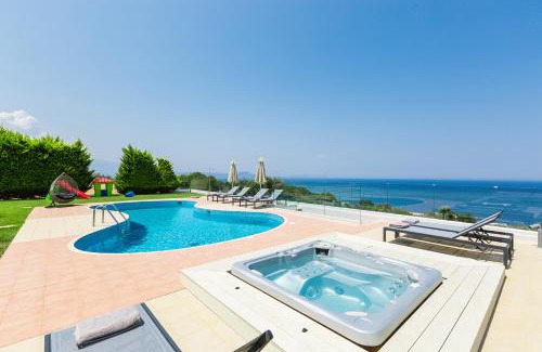Atsipópoulon Villa | Kosta Mare Villa, panoramic views, By ThinkVilla