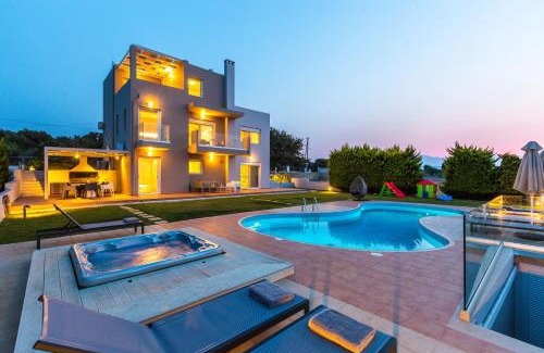 Atsipópoulon Villa | Kosta Mare Villa, panoramic views, By ThinkVilla