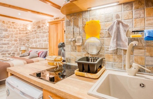 Kotor Old Town Apartment | Kotor Bagus: Stylish Old Town Hideaway with Antique Vibes & Cute Seaview Terrace