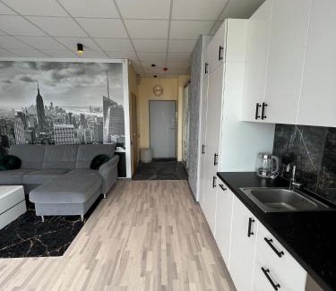 Latgale Suburb Apartment | Krasta Home apartament Parking & With CITY & RIVER VIEW