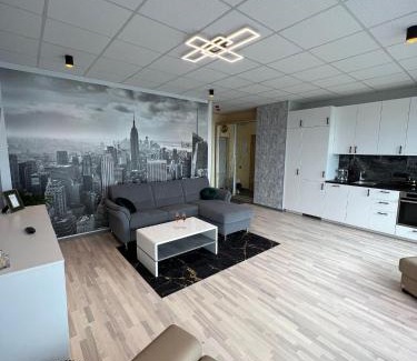 Latgale Suburb Apartment | Krasta Home apartament Parking & With CITY & RIVER VIEW