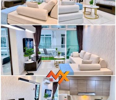 Taman Century Apartment | KSL City Mall 6-20pax Private Lift-Netflix-SmartTV 70inch