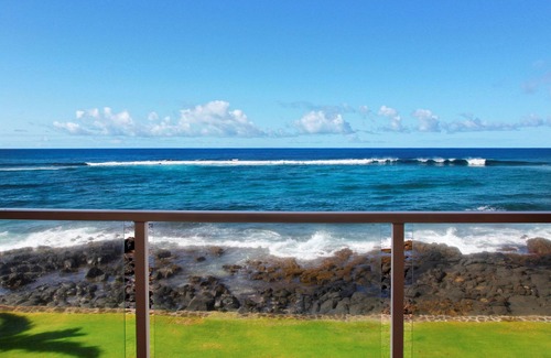 Poipu Condo | Kuhio Shores #211 - Best Value Oceanfront Condo in Poipu!
