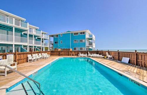 Kure Beach Apartment | Kure Beach Condo with Panoramic Ocean Views!