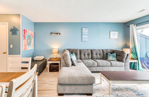 Kure Beach Apartment | Kure Beach Condo with Panoramic Ocean Views!