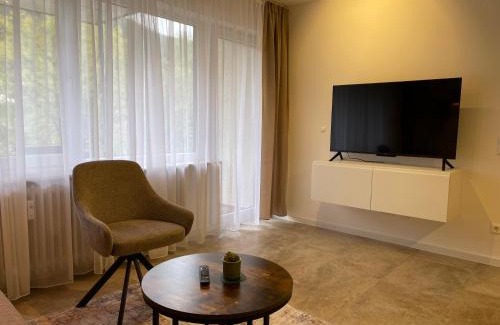Bad Wildbad Apartment | Kurpark Apartment, Schwimmbad, Sauna, Terrasse