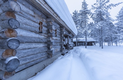 Saariselka Cottage | Kuukkeli Log Houses Villa Aurora (Pupula)